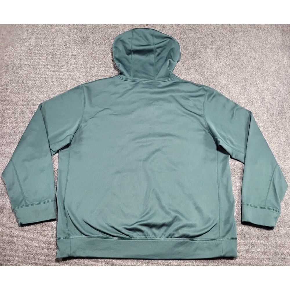 Nike Therma-FIT Men's Green Performance Pullover Hoodie Training Sweatshirt Sz L - Picture 8 of 14